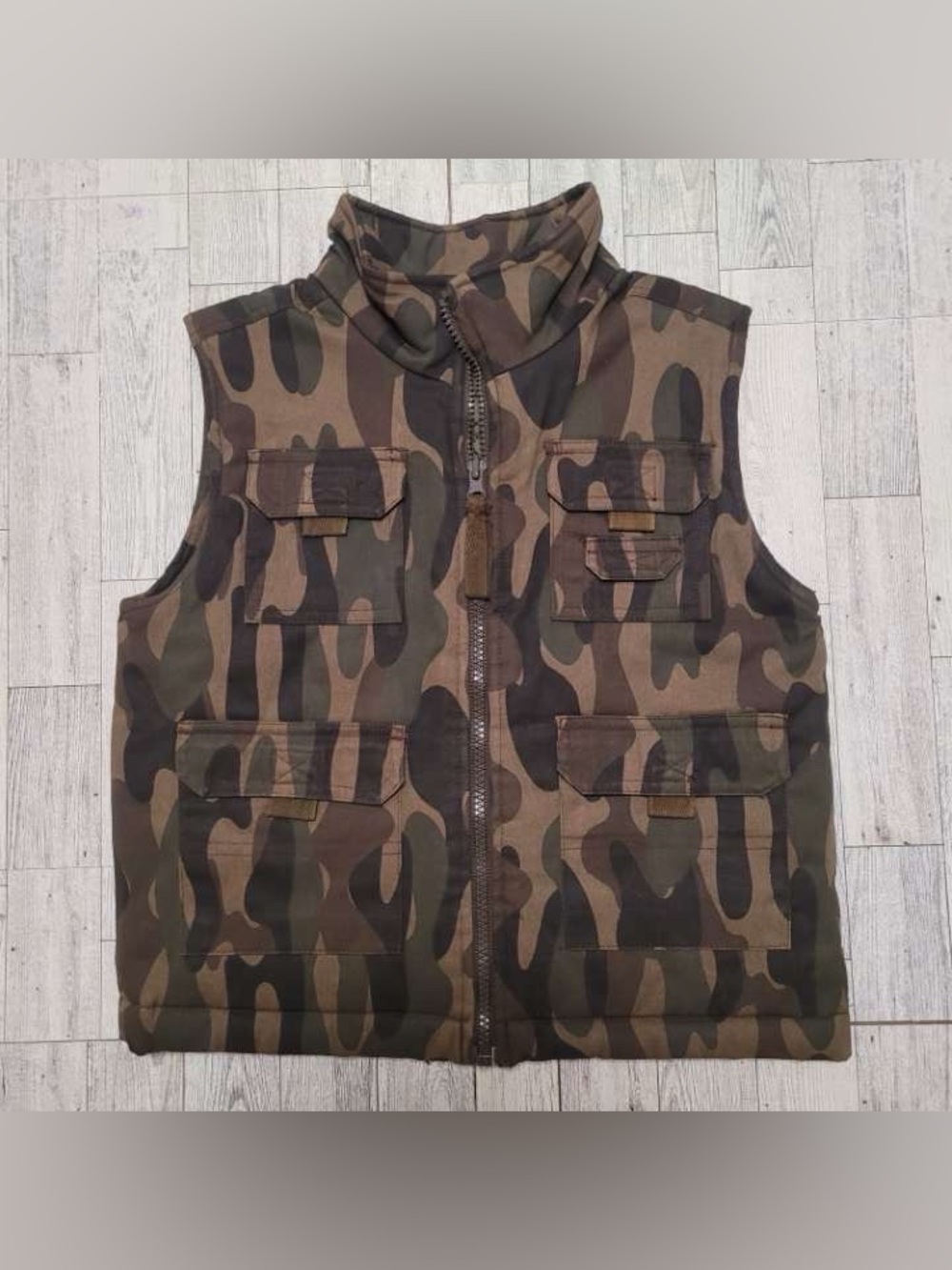 Boys Buddy Boys Camo 100% Cotton Tactical Field Hunting Vest Size 5